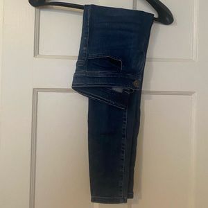 J Jill 5-Pocket jeggings in indigo.